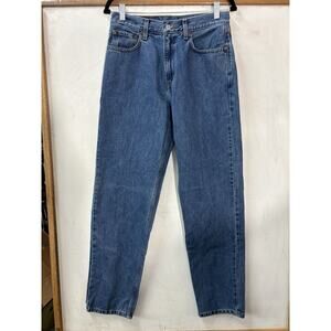 Vintage Levis 560 Womens Sz 8 MIS M Mom Jeans Loose Fit Straight Leg High Rise‎